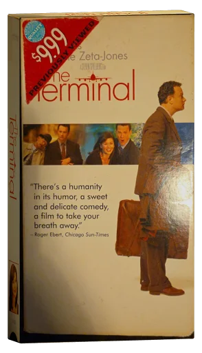 The Terminal VHS, DreamWorks Home Entertainment
