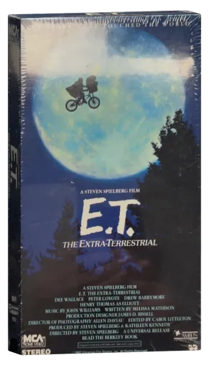E.T. the Extra-Terrestrial VHS, MCA Home Video