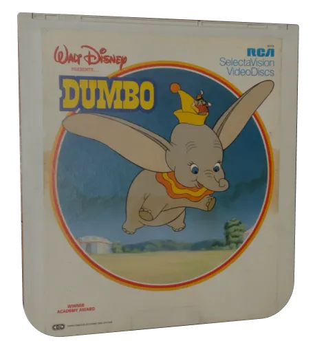 Dumbo CED, RCA SelectaVision VideoDiscs