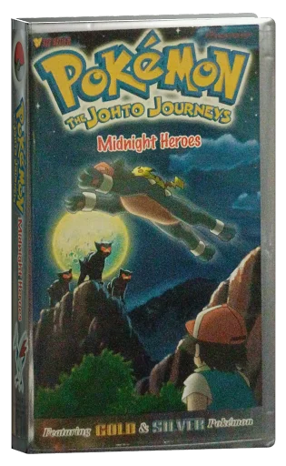 Pokémon: The Johto Journeys VHS cover