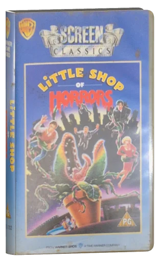 Little Shop of Horrors VHS, Warner Home Video