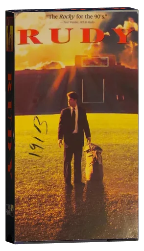 Rudy VHS, Columbia TriStar Home Video