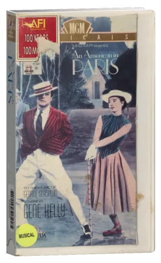 An American in Paris VHS, MGM