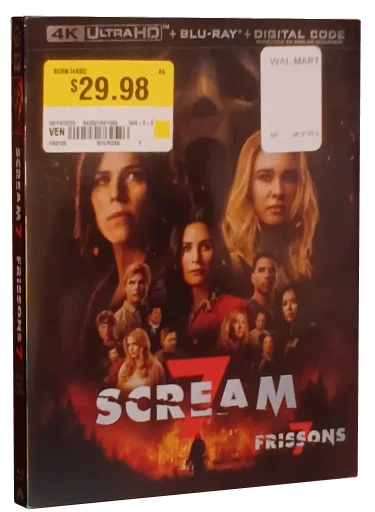 Scream 7 Blu-ray, Paramount Home Video
