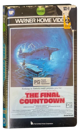 The Final Countdown VHS, Warner Home Video