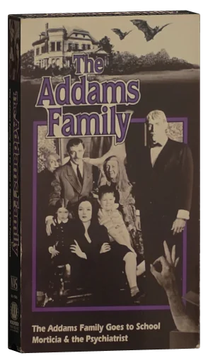 The Addams Family VHS, Worldvision Home Video