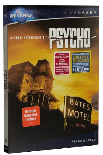 Psycho DVD, Universal Home Entertainment