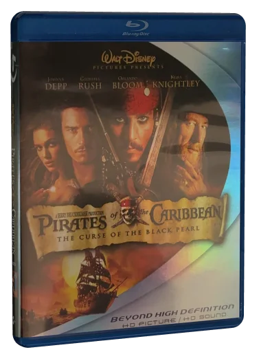 Pirates of the Caribbean: The Curse of the Black Pearl Blu-ray, Walt Disney Studios Home Entertainment