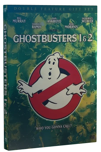 Ghostbusters 1 & 2 DVD cover