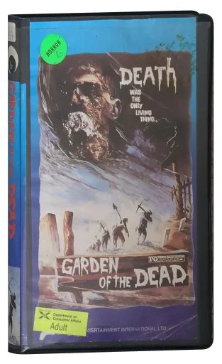 Garden of the Dead VHS cover