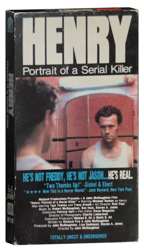 Henry: Portrait of a Serial Killer VHS, MPI Home Video