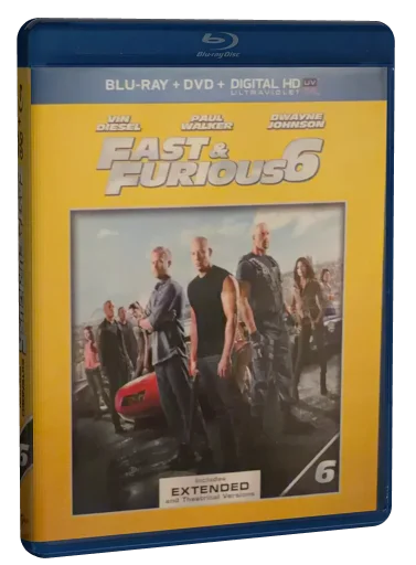 Fast & Furious 6 Blu-ray, Universal Studios Home Video