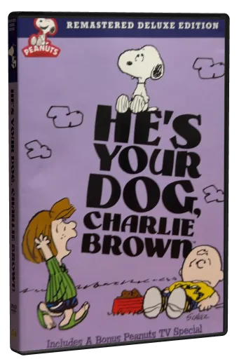 He's Your Dog, Charlie Brown DVD cover