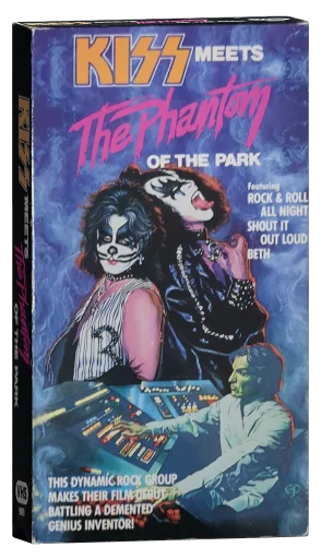 KISS Meets the Phantom of the Park VHS, HGV Video Productions