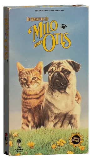 The Adventures of Milo and Otis VHS, Columbia TriStar Home Video
