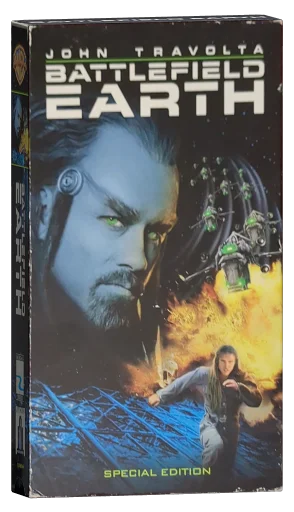 Battlefield Earth VHS, Warner Home Video