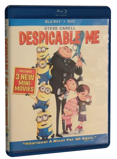 Despicable Me Blu-ray, Universal Studios