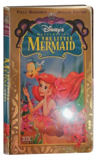 The Little Mermaid VHS, Walt Disney Home Video