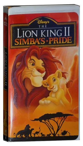 The Lion King II: Simba's Pride VHS, Buena Vista Home Entertainment