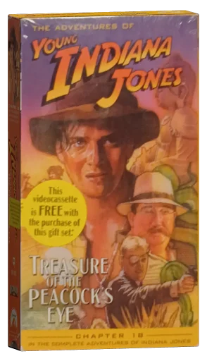 The Adventures of Young Indiana Jones VHS cover