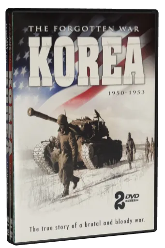 Korea: The Forgotten War 1950-1953 DVD cover