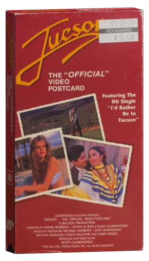 Tucson: The Official Video Postcard VHS cover