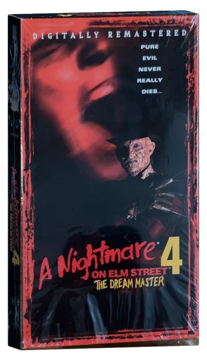 A Nightmare on Elm Street 4: The Dream Master VHS, New Line Home Video