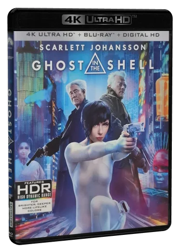 Ghost in the Shell 4K-UHD cover