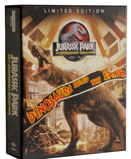 Jurassic World Blu-ray, Universal Studios Home Video
