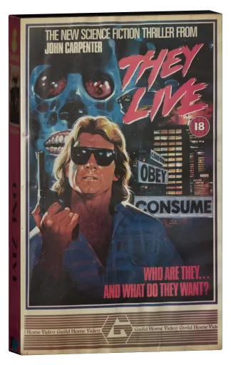 They Live VHS, TUV
