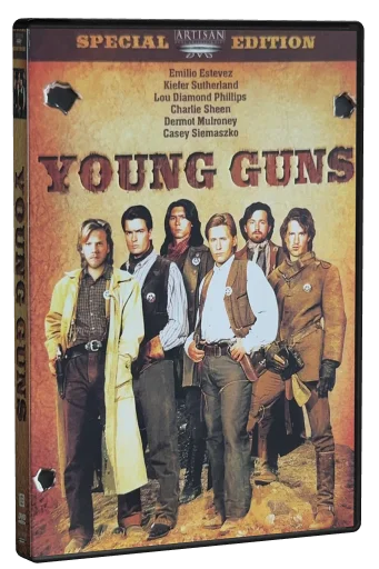 Young Guns DVD, Artisan Home Entertainment