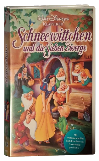 Schneewittchen und die Sieben Zwerge VHS cover