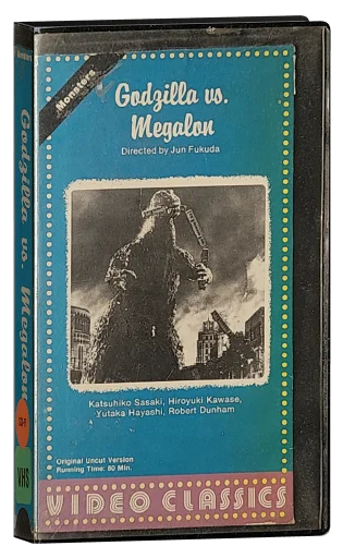 Godzilla vs. Megalon VHS, Video Classics