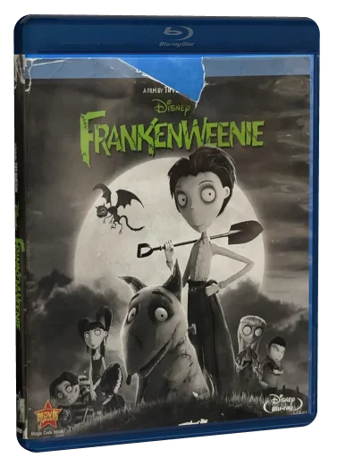 Frankenweenie Blu-ray, Disney