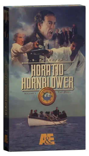 C.S. Forester's Horatio Hornblower VHS cover