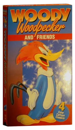 Woody Woodpecker and Friends VHS cover