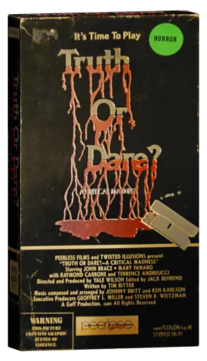 Truth or Dare VHS cover