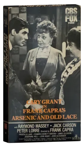 Arsenic and Old Lace VHS cover