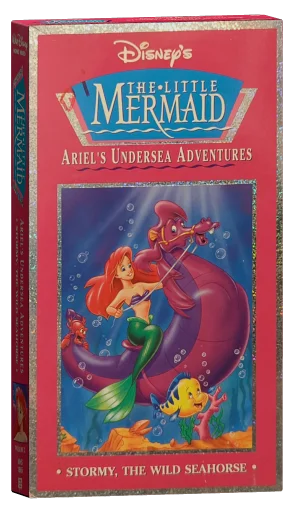 The Little Mermaid VHS, Walt Disney Home Video