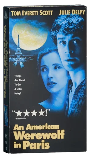 An American Werewolf in Paris VHS, Hollywood Pictures Home Video