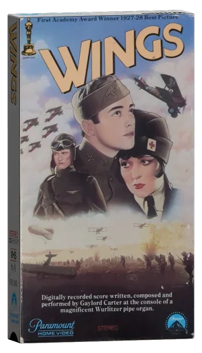 Wings VHS cover