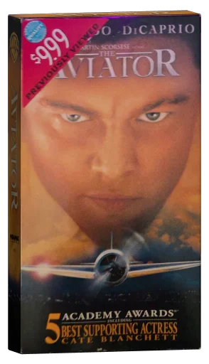 The Aviator VHS, Warner Home Video