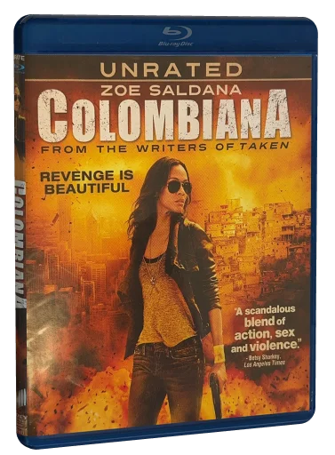 Colombiana Blu-ray, Sony Pictures Home Entertainment