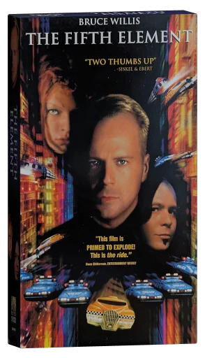 The Fifth Element VHS, Columbia Pictures