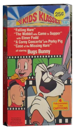 Bugs Bunny VHS cover