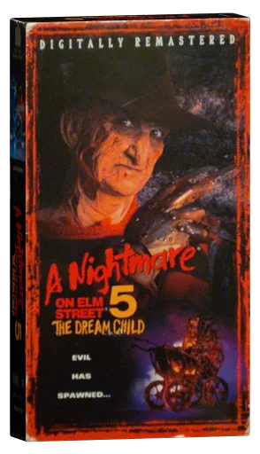 A Nightmare on Elm Street: The Dream Child VHS, New Line Home Video