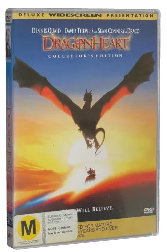 DragonHeart DVD, Columbia TriStar Home Video