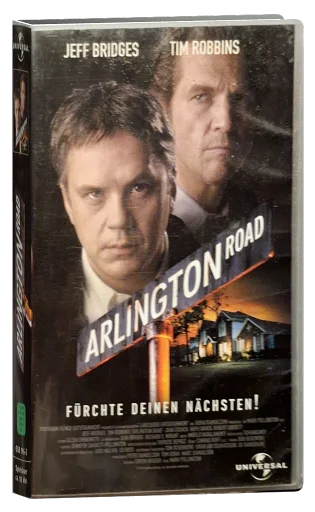 Arlington Road VHS, Universal Studios Home Video