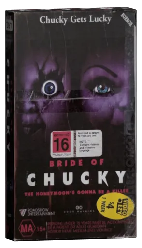 Bride of Chucky VHS, Roadshow Entertainment