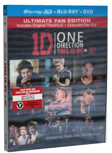 One Direction: This Is Us Blu-ray, TriStar Pictures